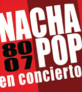 Logo gira Nacha Pop 80 / 07