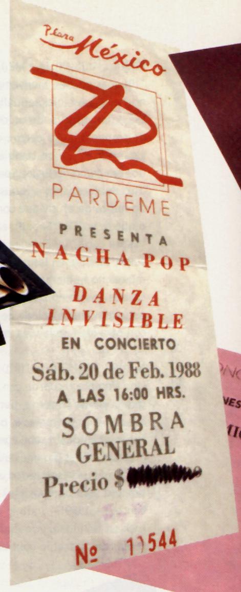 Concierto en México de Nacha Pop